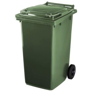 Contenedor para Basura AL-120 | 120 Litros | Polietileno de Alta Densidad | Marca Dust